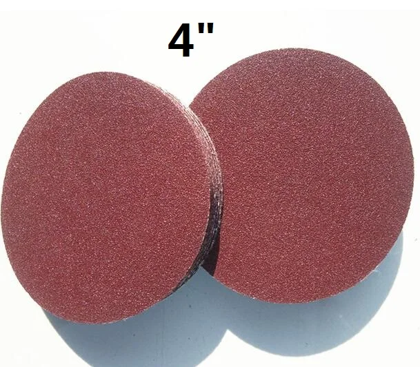 50Pcs 4inch 100MM GRIT 600 Sander Disc Sanding Polishing Pad Sandpaper
