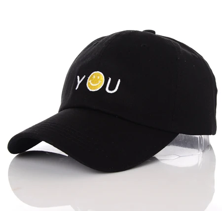 Модные хлопковые шапки для женщин Защита от Солнца шляпа Gorras Snapback Бейсбол кепки для мужчин кепки Bone повседневное хип хоп кеп - Цвет: Черный