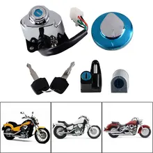Ignition Fuel Gas Cap Steering Lock Set + 2 Keys Fit Honda Shadow VT600 VT400 VT750 Steed VLX 400 VLX 600 CA250 DDY250 Magna250