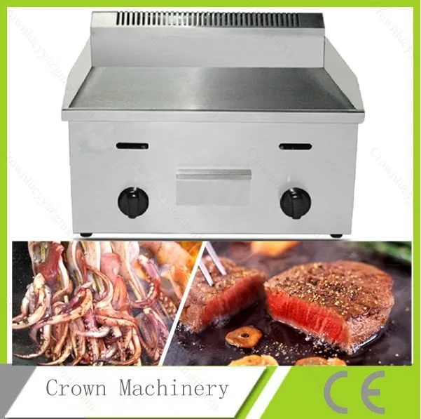 

CE LPG gas griddle plate
