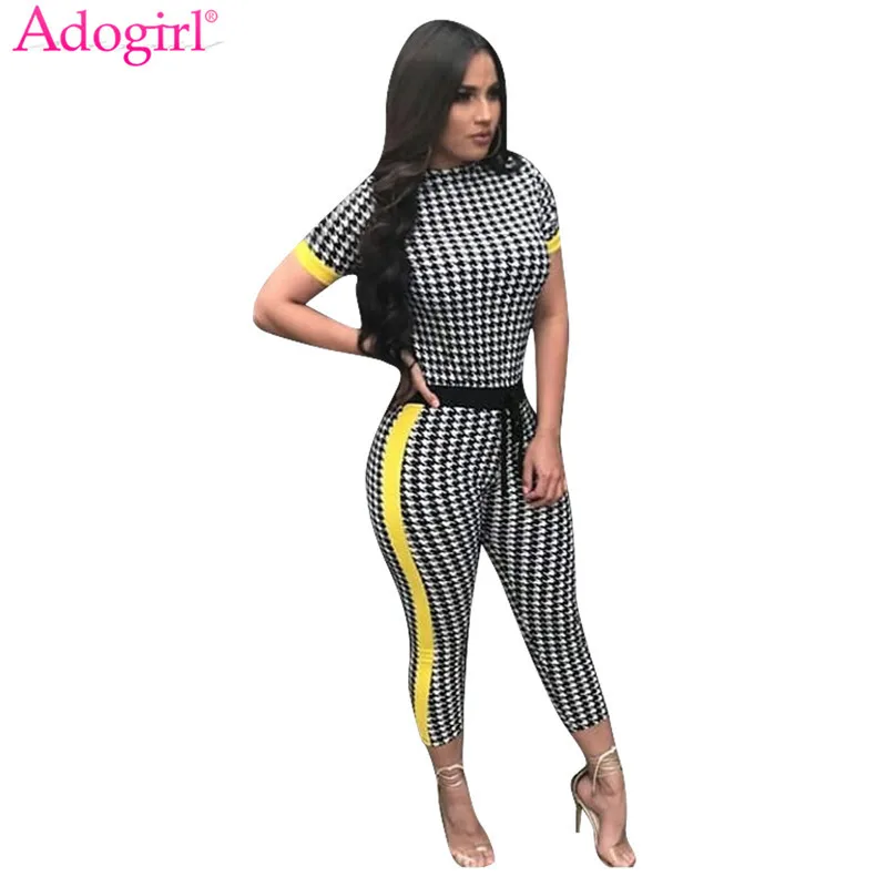 houndstooth jumpsuit
