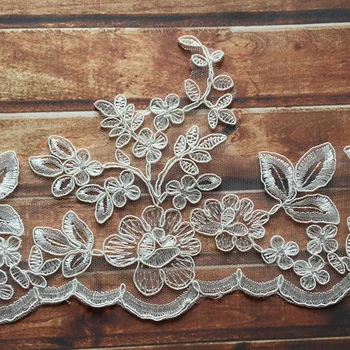 

15yard/ lot High quality cord lace trim lace fabric for wedding dress lace decoration
