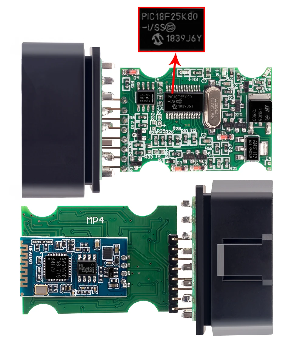 ELM327 USB FTDI с переключателем сканер кодов сканер HS CAN и MS CAN Супер Мини elm327 obd2 v1.5 блютуз elm 327 wifi