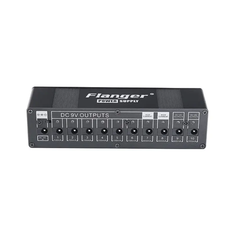 Flanger Guitar Pedal Power Supply Compact Size For Dc 9v/12v/18v Guitar