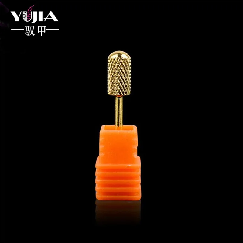

1pc Tungsten Carbide Gold Nail Drill Bits Electric Machine for Manicure Nail File Cuticle Milling Cutter Nail Art Accesories