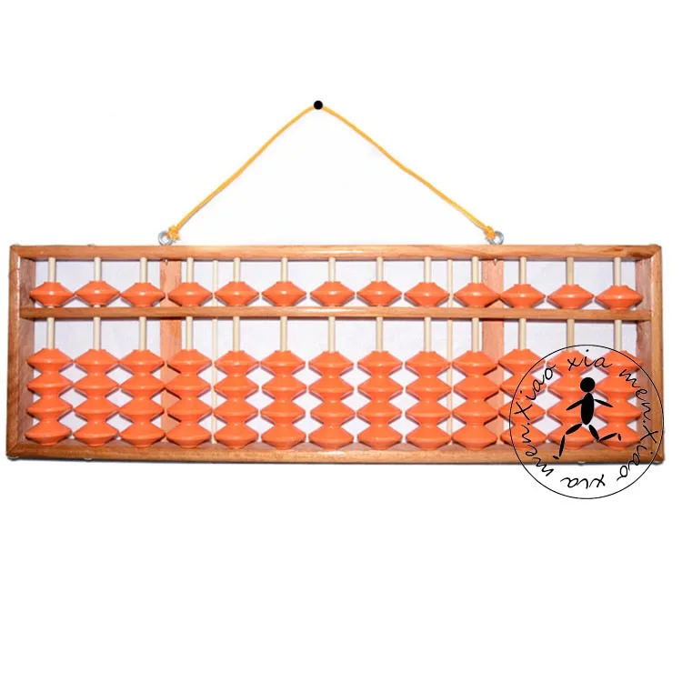 

13 COLUMN NON-SLIP TEACHER ABACUS CHINESE soroban Tool In Mathematics Education FREE SHIPPING X100