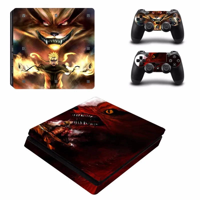 

Anime Naruto PS4 Slim Skin Sticker Decal for Sony PlayStation 4 Console and Controller PS4 Slim Skins Stickers Vinyl