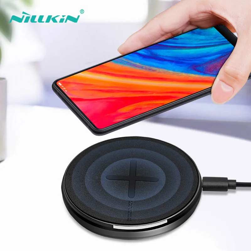Беспроводное зарядное устройство NILLKIN 10 Вт Qi для Xiaomi Mix 2s 3 Huawei P30 Mate 20 Pro Mini