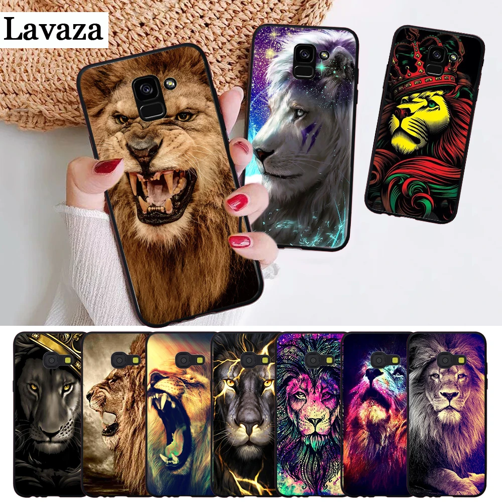 

Lavaza Majestic Lion Portrait Upscale Silicone Case for Samsung A3 A5 2016 2017 A6 Plus 2018 A7 A8 A9 A10 A30 A40 A50 A70 J6