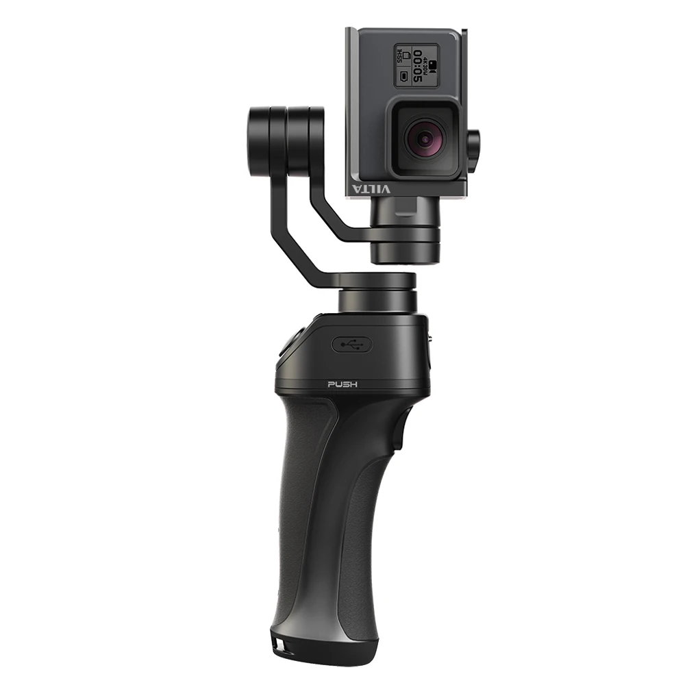 Sale FreeVisinon VILTA Handheld 3-Axis Sports Camera Gimbal Portable Stabilizer for Smartphone iPhone 7 Plus 6 S7 Vertical Shooting 1