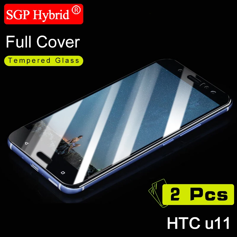 

2PCS Full Screen Protector Tempered Glass Film For HTC U11 U 11 Snapdragon 835 Dual SiM 5.5'' 9H Colorful Phone protection Films