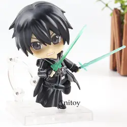 Меч книги по искусству онлайн рисунок SAO Kirito Kirigaya Kazuto Nendoroid 295 ПВХ Аниме фигурки героев Nendoroid Коллекция Модель игрушечные лошадки