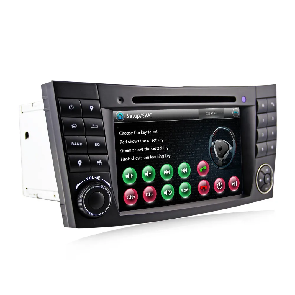 Cheap Eunavi 2 Din Car DVD Radio Player GPS navigation for Mercedes/Benz W211 W219 W463 CLS350 CLS500 CLS55 E200 E220 E240 E270 E280 14