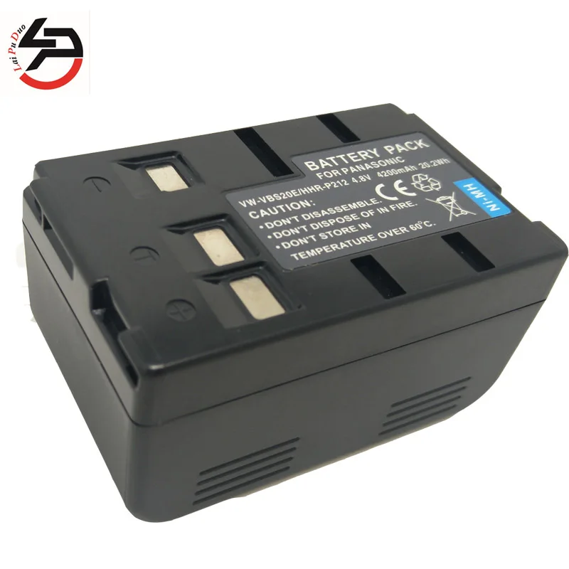 Billige Laipuduo HHR V212, P V212, VW VBS20E, VW VBS10E, P V211, VBS20E Akku für Panasonic NV VX10, A1, RX11EG, R500EN, VX51
