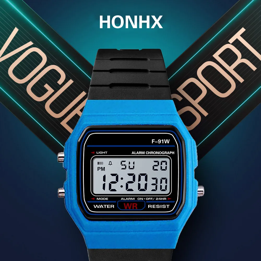 HONHX, классические роскошные мужские часы, аналоговые, цифровые, военные, армейские, спортивные, светодиодный, водонепроницаемые, наручные часы, механические наручные часы