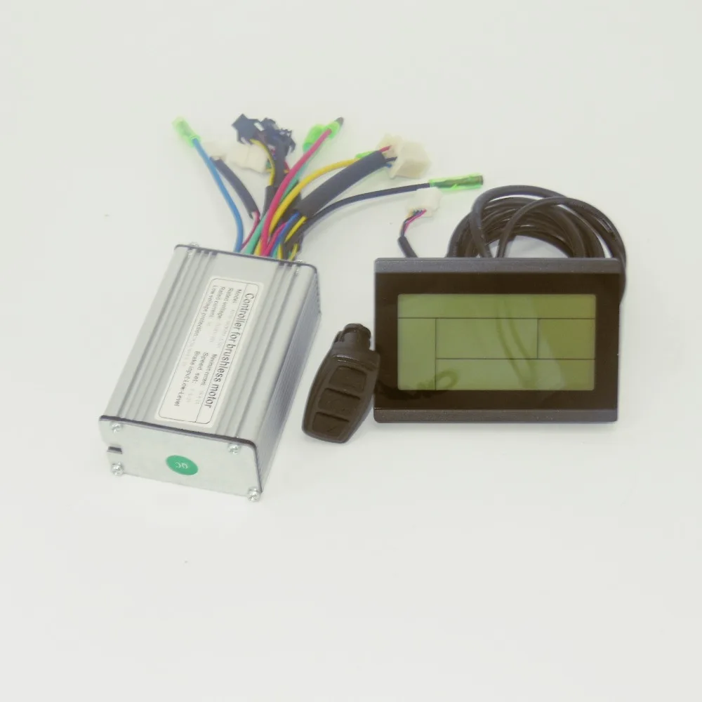 Clearance 36V48V 350W 18Amax Brushless DC Motor KUNTENG LCD Controller Ebike Controller +KT-LCD3 Display One Set 1