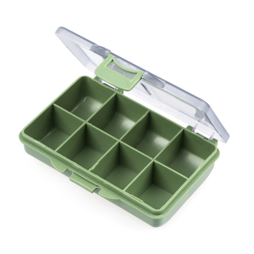 

8 Compartments Fishing Tackle Box Fish Lures Hooks Baits Tackle Box Pesca Fishing Accessories Organizer Plastic Storage Case