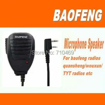 

Freeshipping+BAOFENG microphone speaker micro for Pofung uv-89 uv82 uvb6/tyt th-uv3r quansheng tg-uv2 wouxun two way radio