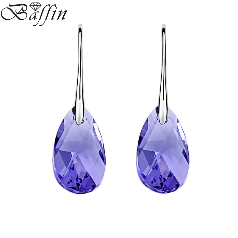 Original Crystal From SWAROVSKI Classic Drop Earrings Rhinestone Hanging Pendientes Jewelry For Women Mother's Day Gift