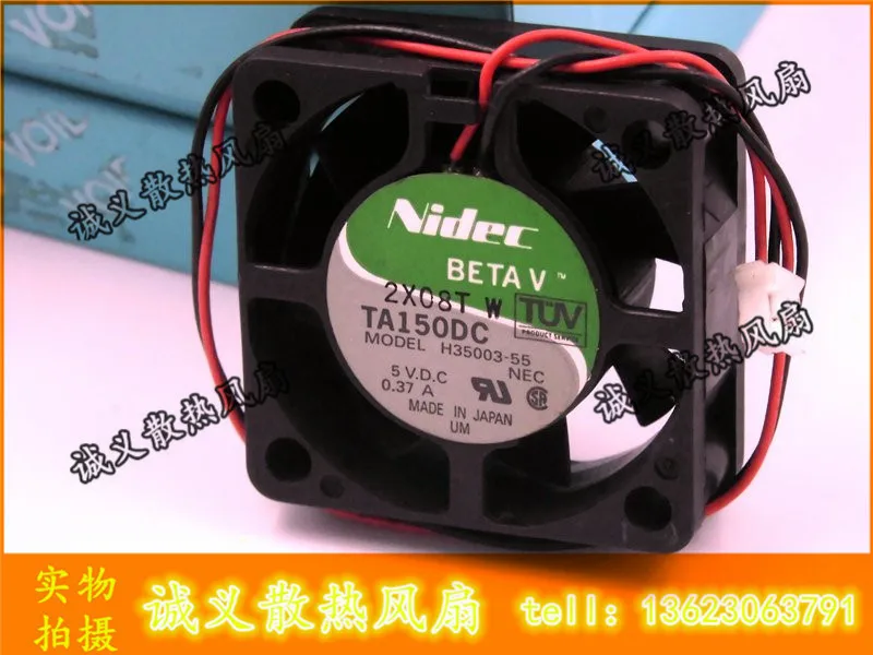 for-nidec-ta150dc-h35003-55-dc5v-037a-4018-4cm-40mm-40x40x18mm-2pin-cooling-fan