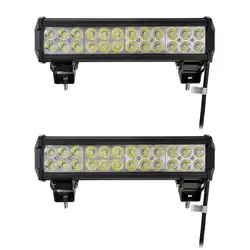 2 шт GERUITE 72 W Светодиодный Arbeitslampe 7200LM Spotlight 12-24 V Off Road светодиодный свет бар тележки автомобиля 4x4 ATV автобус фары на передний бампер