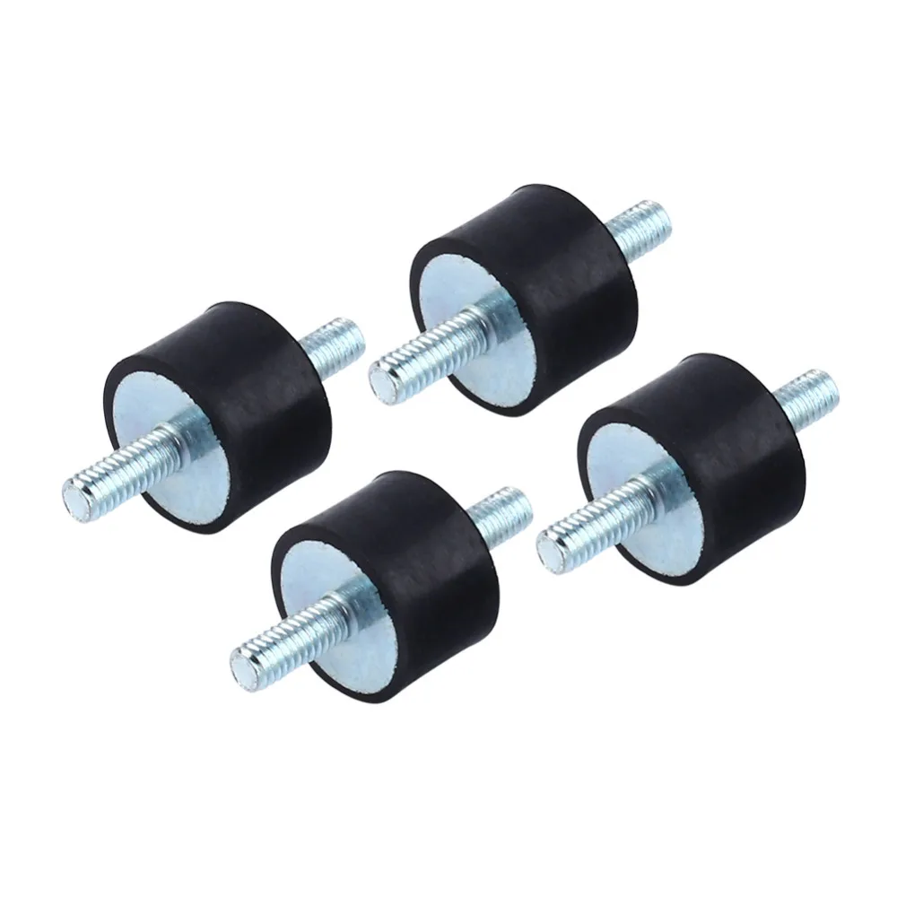 Supports Anti-vibration Caoutchouc M8 - 4 Pièces - Silentbloc Pour Moteur, Pompe, Bateau, Voiture