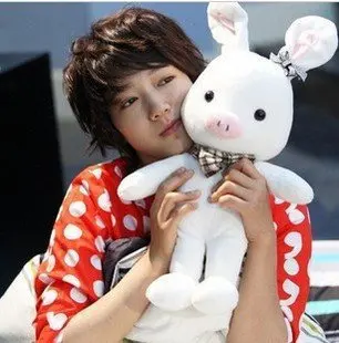 

Candice guo! Hot sale supe cute plush toy doll pig rabbit soft stuffed toy good for gift 50cm 1pc