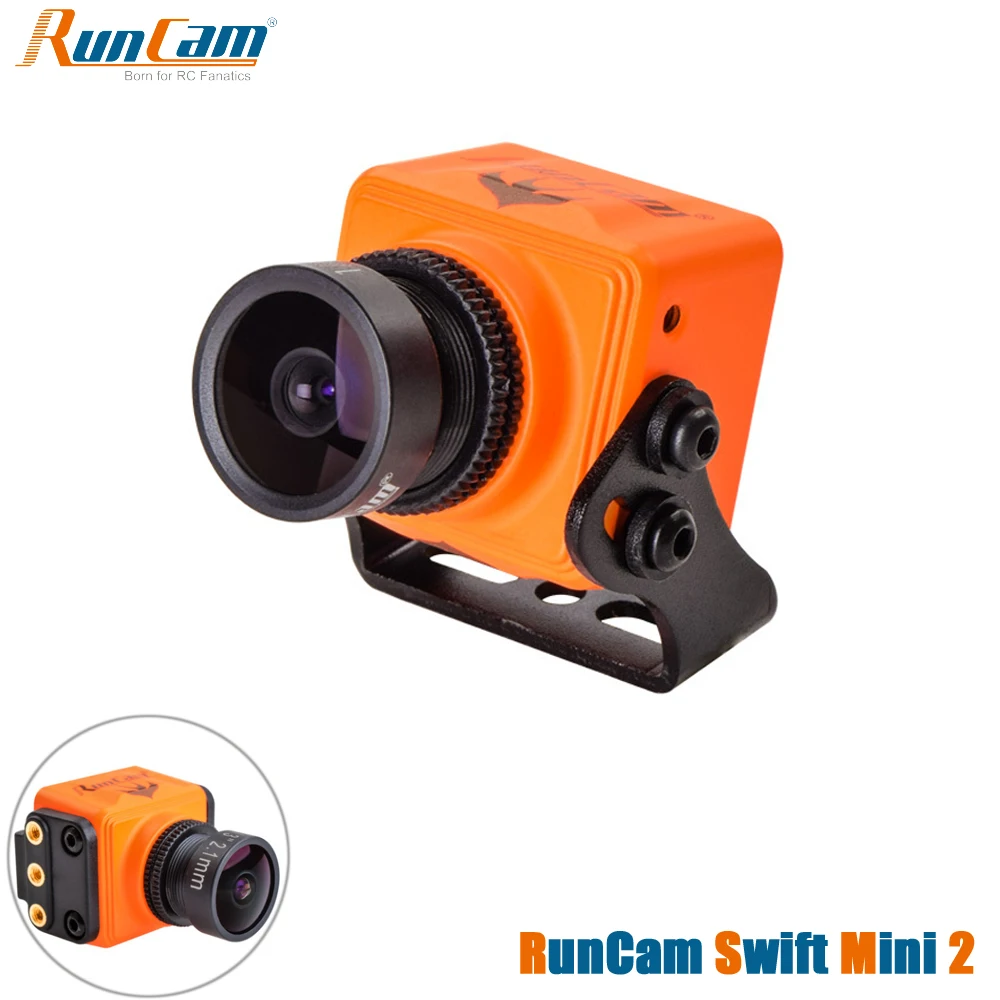 

RunCam Swift Mini Camera 600TVL 5-36V FPV Camera 2.3 2.5mm Lens PAL NTSC D-WDR 1/3 "SONY Super HAD II CCD For FPV Racing Drone