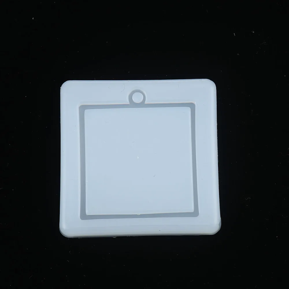 

Doreen Box Silicone Resin Mold For Jewelry DIY Making Geometric Square White Jewelry Tools 57mm(2 2/8") x 57mm(2 2/8"), 1 Piece
