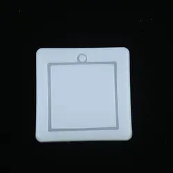 Doreen Box силиконовые полимерная форма для ювелирных изделий DIY решений геометрический квадратный белый ювелирные инструменты 57 мм (2 2/8 ") мм x 57