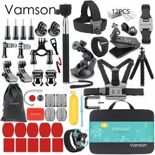 Vamson for Gopro Accessories set for go pro hero 6 5 4 3 kit mount for SJCAM for SJ4000 / for xiaomi for yi 4k for eken h9 VS84