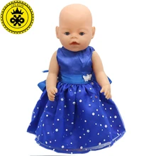 Baby Born Doll Clothes fit 43cm Baby Born Zapf Doll 17inch Doll Accessories Handmade Child Birthday Gift 004