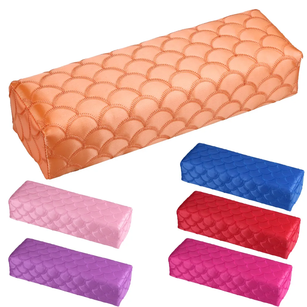 

ISHOWTIENDA coussin Manicure Care Salon Arm Pillow Half almofada manicure Cushion Rest hands pillow Nail Art Design Soft Column