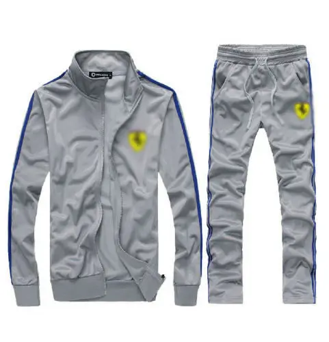 Man Walking Full TrackSuit Jogging Top Bottom Sport Suit Sets Pants Outerwear Trousers