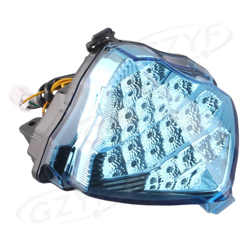 

For Yamaha YZF R1 2004 2005 2006 04 05 06 Integrated LED Rear Tail Light Turn Signal Blue