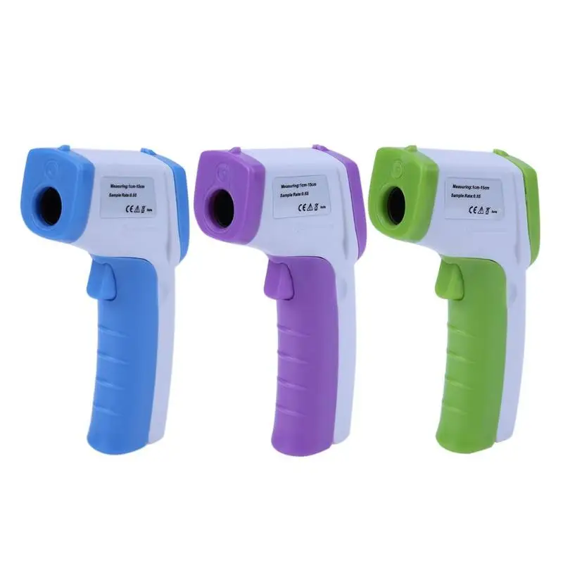 

Handheld Forehead Non-contact Digital Thermometer Gun Infrared Baby Adult Infrared Portable Body Thermometer with LCD Backlight