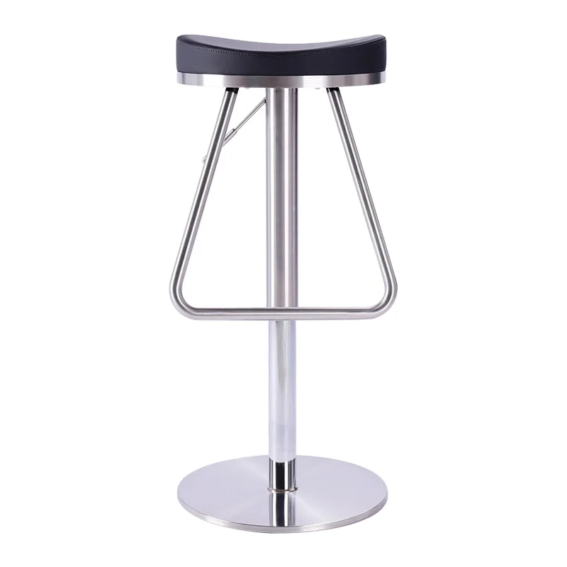 

15%Stainless steel bar stool high stools home modern bar chair lift bar stool leather swivel chair cashier chair