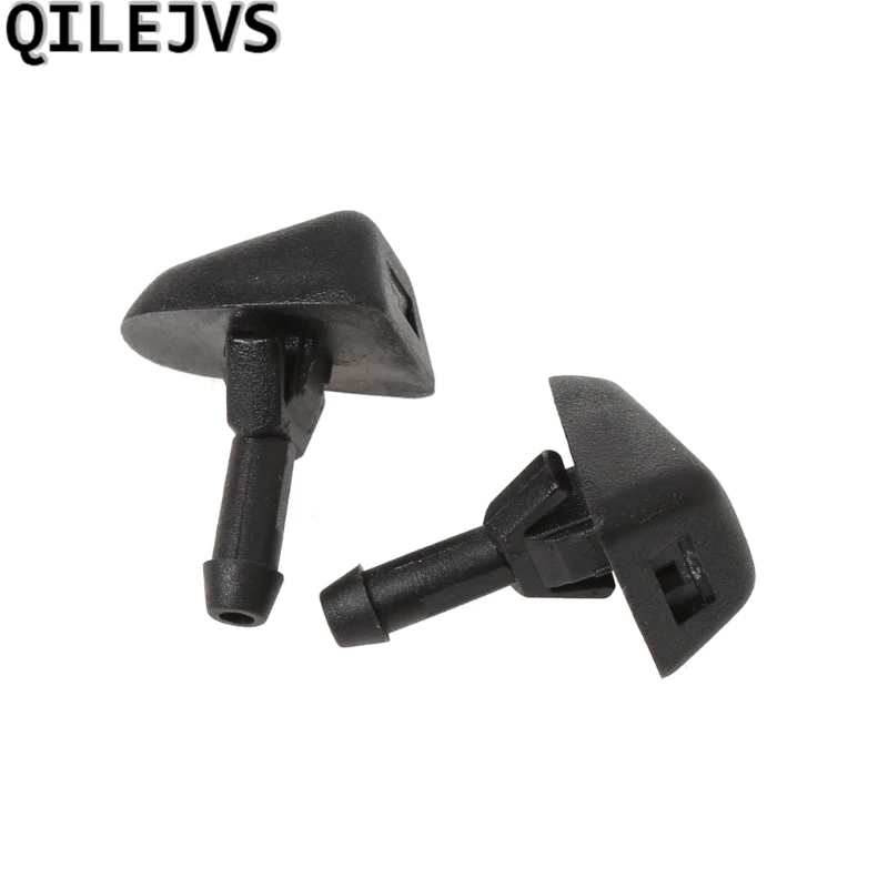 

QILEJVS 2 Pcs Windshield Washer Wiper Water Spray Nozzle Jet For Volvo S40 S80 XC90 C70 #1