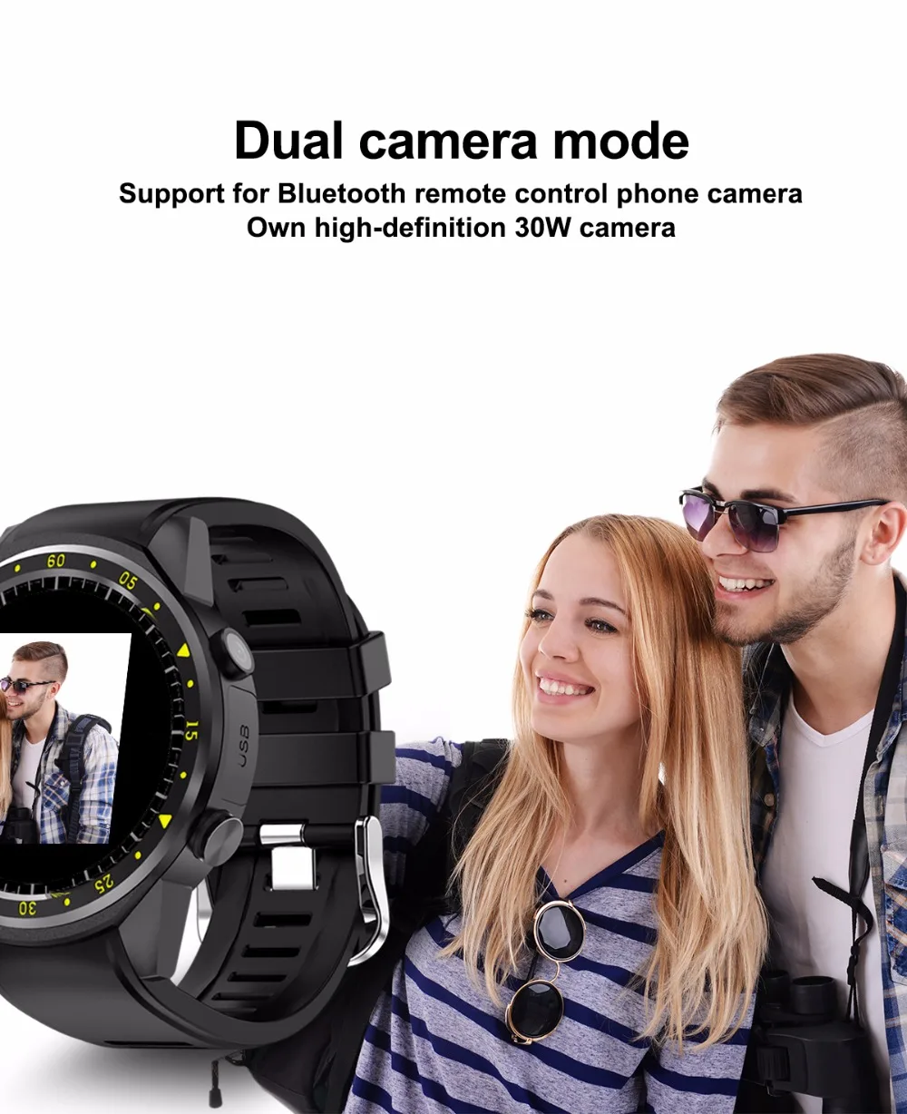 Новый pewant GPS Спорт Смарт часы 1.3 дюймов mtk2503 Bluetooth SmartWatch Поддержка sim-карты наручные часы с Камера для androed IOS