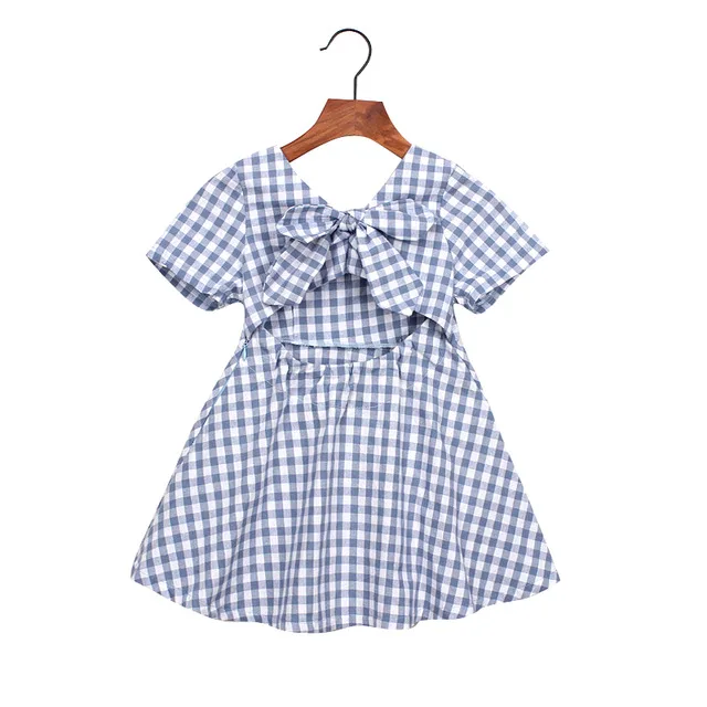 Hurave-2018-New-baby-Girl-clothes-Summer-short-sleeve-dress-Kids-Clothes-square-collar-Casual-plaid.jpg_640x640