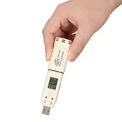 GM1365 влажность Температура Data Logger метр ЖК-дисплей Цифровой Auto USB флэш-диск ручка Тип Регистраторы термометр