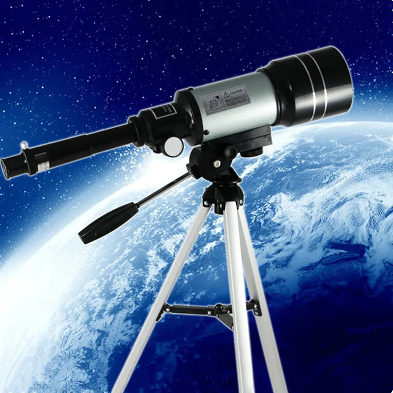 

F30070M HD Monocular 150X Refractive Space Astronomical Telescope Outdoor Travel Spotting Scope with Portable Tripod Lever