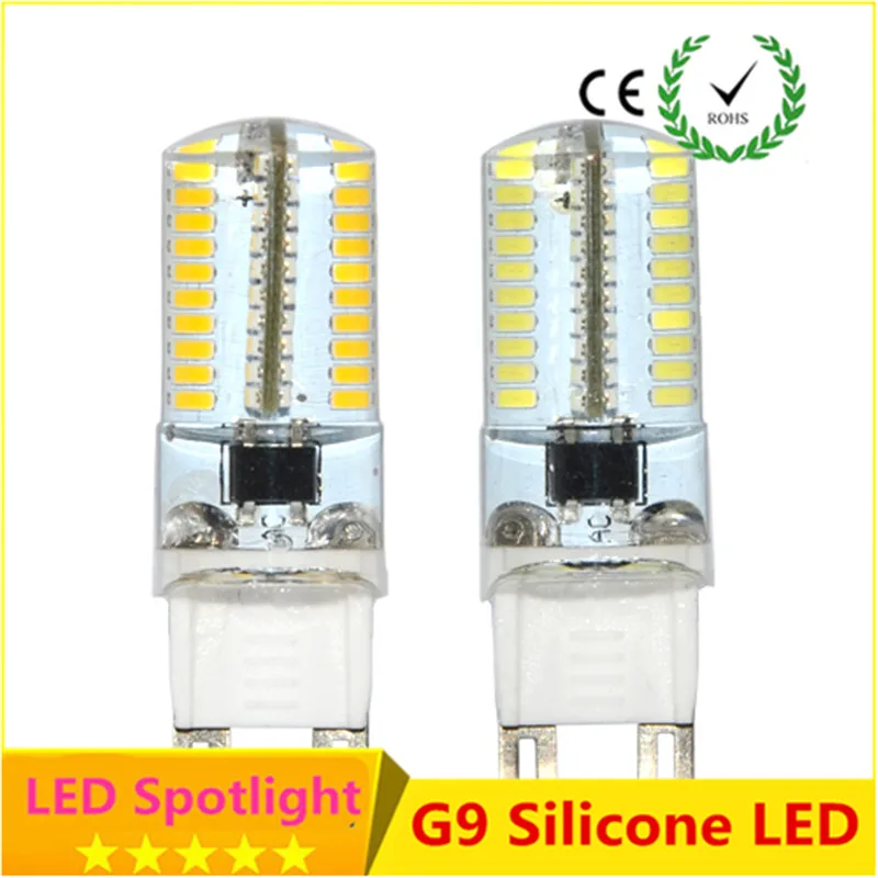 Минимальная цена! Новинка! DC12V g4 AC220V g9 светодиодный лампы SMD2835 3014 Светодиодный G9
