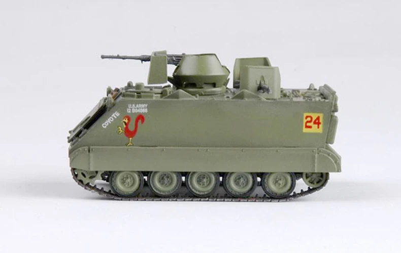 Труба 1: 72 Вьетнамская война M113 бронированная кавалерия Штурмовик 35002 Готовая модель продукта