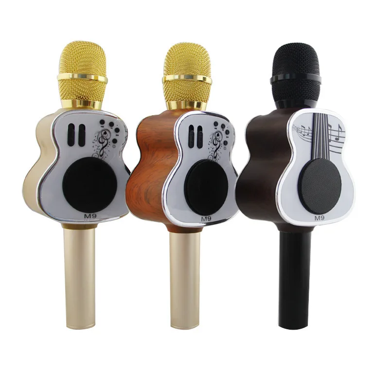 

New Guitar Microphone Wireless Bluetooth Universal Karaoke Ktv Microfoon for Mobile Phones XDS-M9