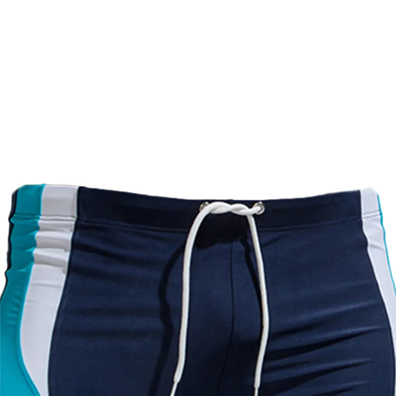 Мужские брендовые полосатые сексуальные хлопковые дышащие трусы с выступом Плавки Спортивные мужские пляжные шорты Sunga Masculina 40May8