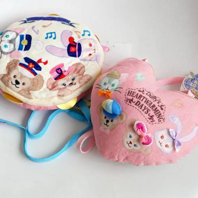 

Cute Anime Duffy Bear Shelliemay Stellalou Rabbit Gelatoni Plush Backpack 35th Anniversary Handbag Shoulder Bags For Girls Gifts