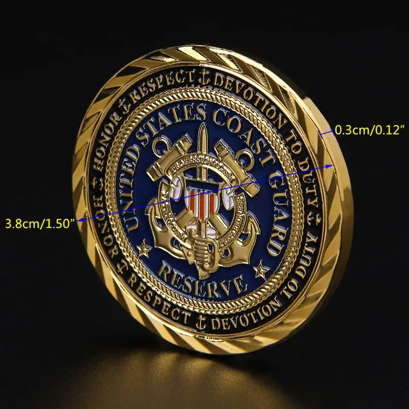 Новая памятная монета Соединенные Штаты армия Береговая охрана коллекция сувенир