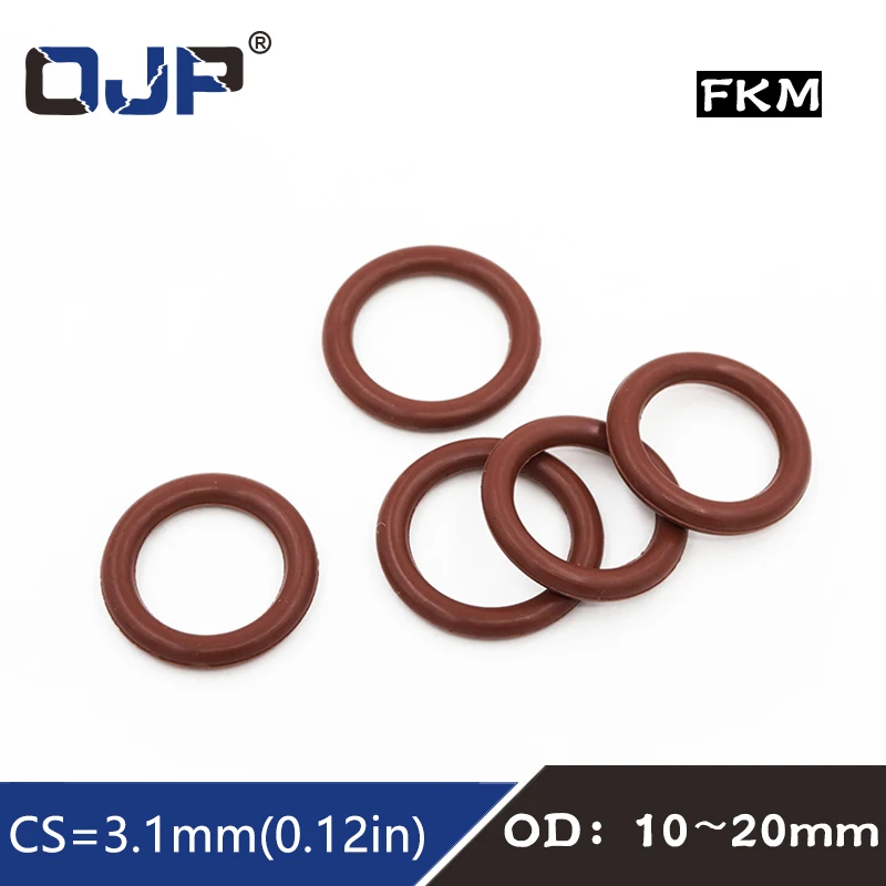 Uxcell Fluorine Rubber O Rings, 35mm OD, 32mm Inner Diameter, 1.5mm Width, Seal Gasket Green 20pcs