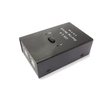2 В 4 Out USB 2.0 Переключатель Принтера Ручной Сепаратор Кнопки Компьютерная Мышь Клавиатура